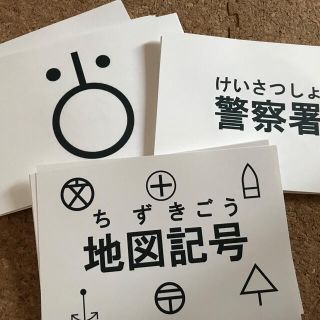 地図記号 フラッシュカード(知育玩具)