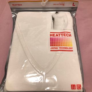 ユニクロ(UNIQLO)のヒートテックVネック九分袖(Tシャツ/カットソー(七分/長袖))