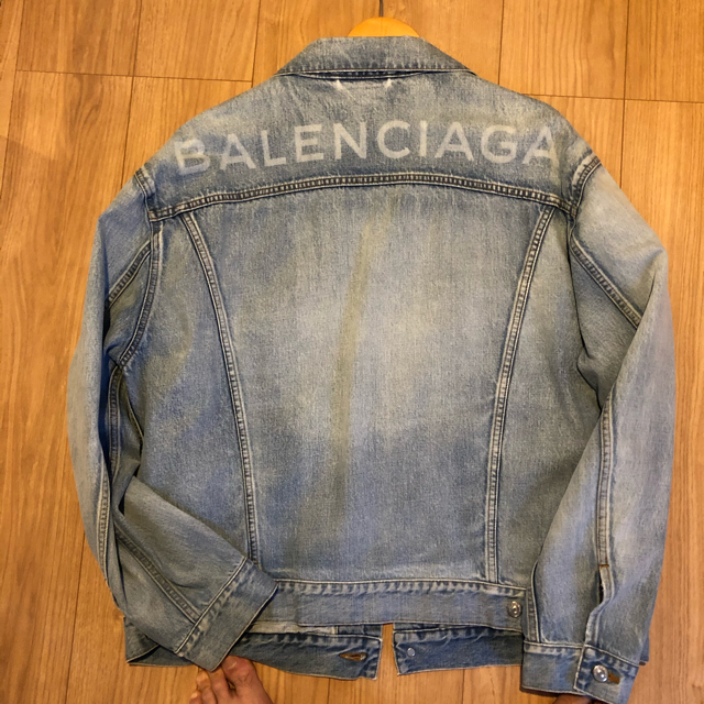 正規取扱店】 Balenciaga - バレンシアガ デニムジャケット 52 Gジャン