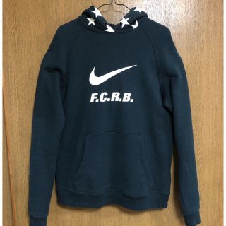 エフシーアールビー(F.C.R.B.)のFCRB×NIKE  パーカー　黒Mサイズ　ナイキパーカー　(パーカー)