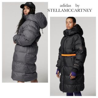 アディダスバイステラマッカートニー(adidas by Stella McCartney)のadidas by Stella McCartneyダウンコート20A/Wグレー(ダウンコート)