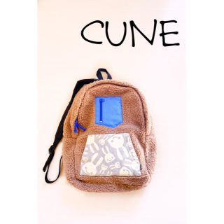 【未使用品】キューン cune ボアショルダーバッグ 完売品