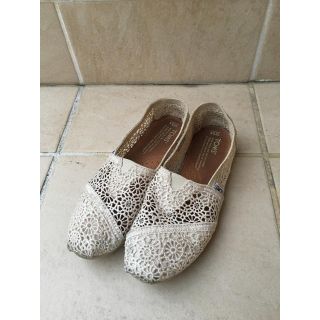 トムズ(TOMS)のTOMS ホワイトレース(サンダル)