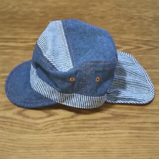 ニシマツヤ(西松屋)のデニム生地帽子  52cm(帽子)