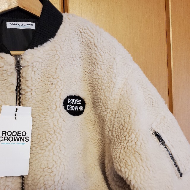 RODEO CROWNS(ロデオクラウンズ)の新品☆ロデオクラウンズ☆M☆ボアジャケット レディースのジャケット/アウター(その他)の商品写真