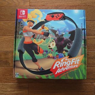 ニンテンドースイッチ(Nintendo Switch)の【中古美品】リングフィット アドベンチャー Switch(家庭用ゲームソフト)