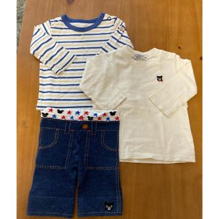 ダブルビー(DOUBLE.B)のまとめ売り☆ダブルビーミキハウス3枚セット(Ｔシャツ)