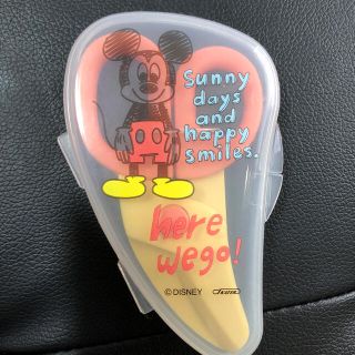 ディズニー(Disney)の麺用カッター　はさみ　ミッキー(離乳食調理器具)