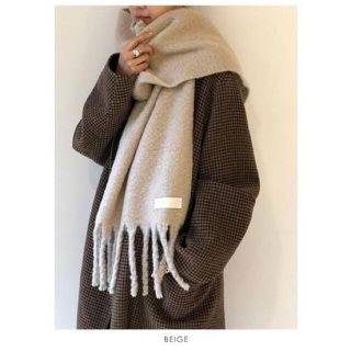 トゥデイフル(TODAYFUL)のTODAYFUL Volum Knit Muffler ボリュームニットマフラー(マフラー/ショール)