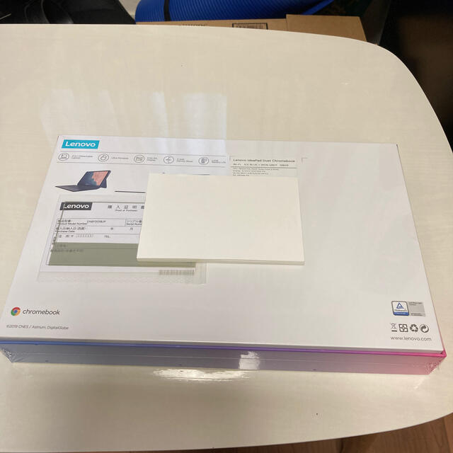 Lenovo(レノボ)のIdeaPad Duet Chromebook アイスブルー/アイアングレー スマホ/家電/カメラのPC/タブレット(タブレット)の商品写真