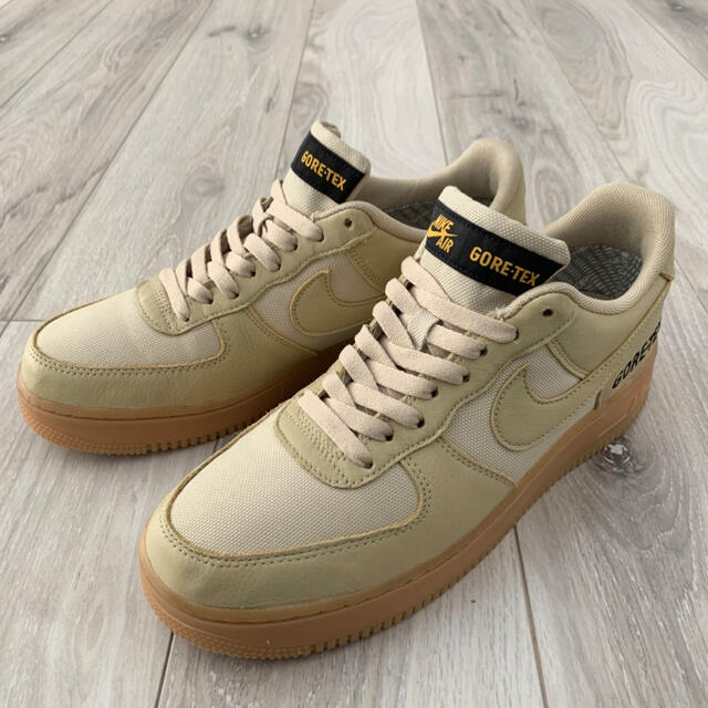 NIKE 27.5cm エアフォース1 ゴアテックス GORE-TEX ゴールド 【即納
