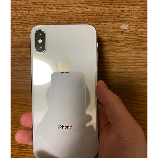 iPhone X 64GB シルバーSIMフリー★超美品★イヤホンをプレゼント★ 2