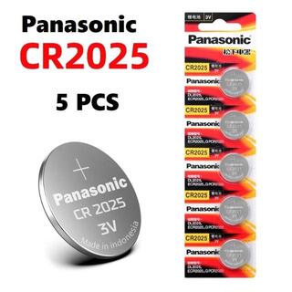 パナソニック(Panasonic)のパナソニック CR 2025リチウム3v　ボタン電池ｘ5個(その他)