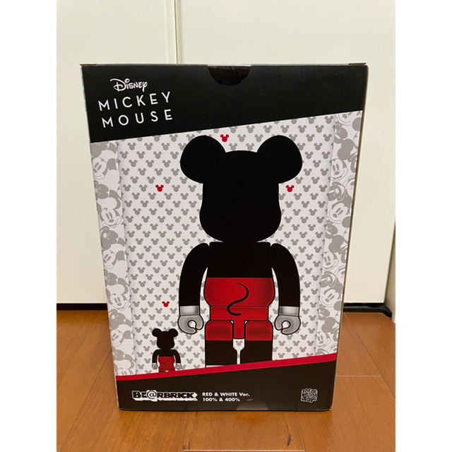 MEDICOM TOY(メディコムトイ)のBE@RBRICK MICKEY MOUSE 100％ & 400％ エンタメ/ホビーのおもちゃ/ぬいぐるみ(キャラクターグッズ)の商品写真