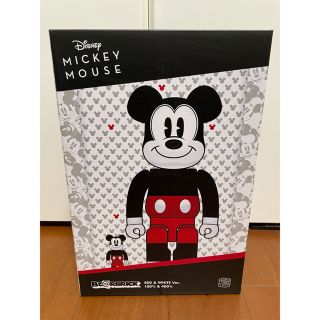 メディコムトイ(MEDICOM TOY)のBE@RBRICK MICKEY MOUSE 100％ & 400％(キャラクターグッズ)