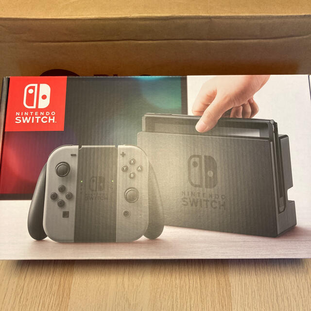 Nintendo Switch JOY-CON グレー 本体 HAC-S-KA