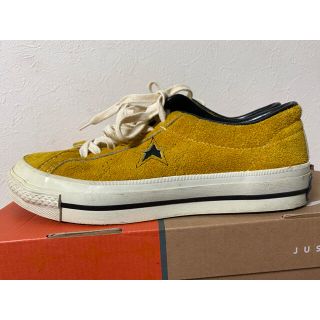 コンバース(CONVERSE)の日本製 タイムライン コンバース ワンスター GOLD 23.5センチ 美品(スニーカー)