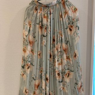 エイチアンドエム(H&M)のロングスカート 花柄スカート(ロングスカート)