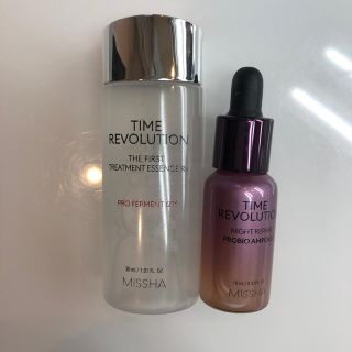 ミシャ(MISSHA)のMISSHA  ミシャ　タイムレボリューション　化粧水　美容液(化粧水/ローション)