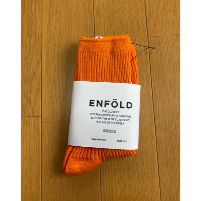 ENFOLD - enfold カラーソックス 靴下 エンフォルド 新品の通販 by