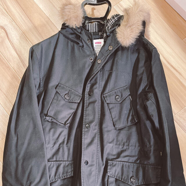 Supreme Hooded Field Jacket ブラック S【中古】 | フリマアプリ ラクマ