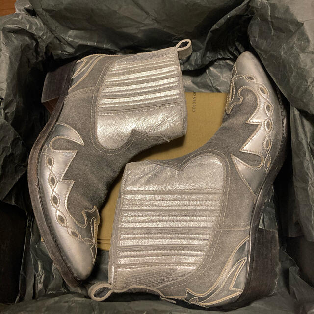 GOLDEN GOOSE(ゴールデングース)のアパルトモンAPStudioゴールデングースウエスタンブーツ36美品 レディースの靴/シューズ(ブーツ)の商品写真