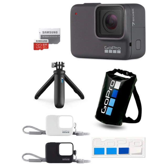 GoPro HERO7 Silver + 他 一式 付属品等 新品未使用