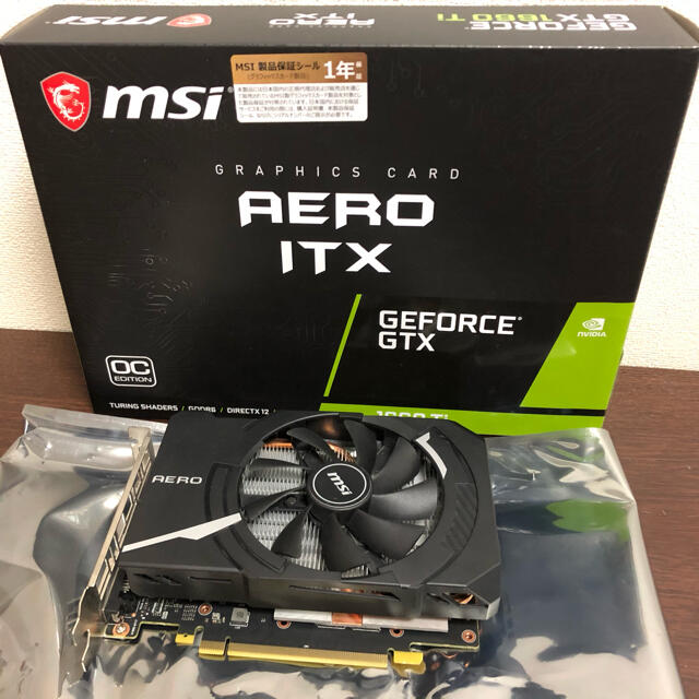 MSI GeForce GTX 1660ti AERO ITX 6G OC