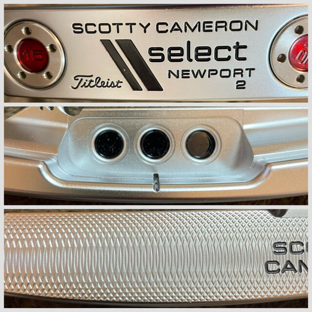 Scotty Cameron(スコッティキャメロン)の【超希少カスタム美品】セレクト2012年版 ニューポート2 シルバーミスト仕上げ スポーツ/アウトドアのゴルフ(クラブ)の商品写真