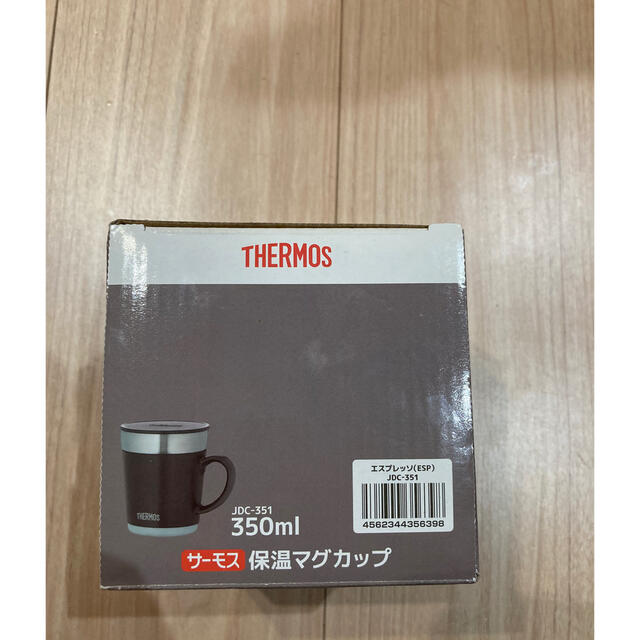 THERMOS(サーモス)の新品未使用　サーモス　保温マグカップ　350ml インテリア/住まい/日用品のキッチン/食器(グラス/カップ)の商品写真