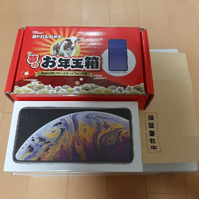 iPhone Xs Max Silver 256 GB SIMフリー