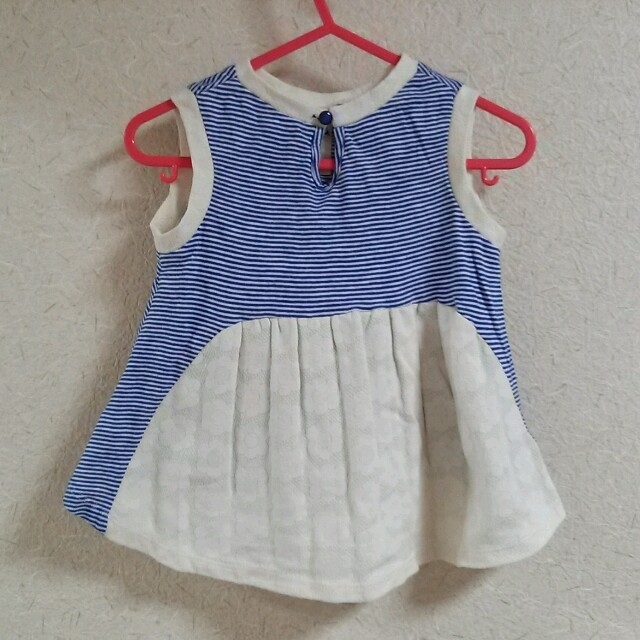 Petit jam(プチジャム)の専用♡プチジャム ボーダー ノースリーブ キッズ/ベビー/マタニティのベビー服(~85cm)(シャツ/カットソー)の商品写真