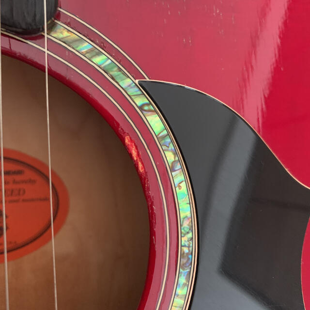 Gibson(ギブソン)のgibson ec-10 standard 希少Cherry Red 早いも勝ち 楽器のギター(アコースティックギター)の商品写真