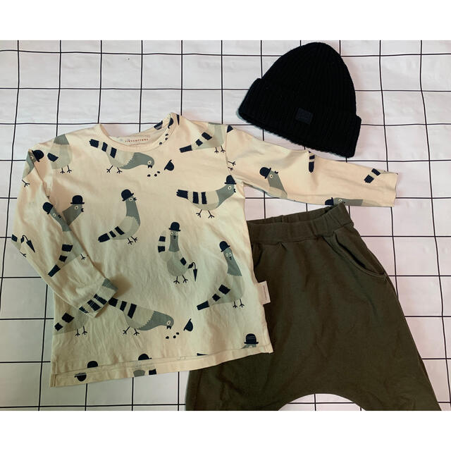 bobo chose(ボボチョース)のtinycottons   Tシャツ　minirodini 好きにも！ キッズ/ベビー/マタニティのキッズ服男の子用(90cm~)(Tシャツ/カットソー)の商品写真