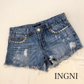 イング(INGNI)のINGNI   デニム ショートパンツ (ショートパンツ)