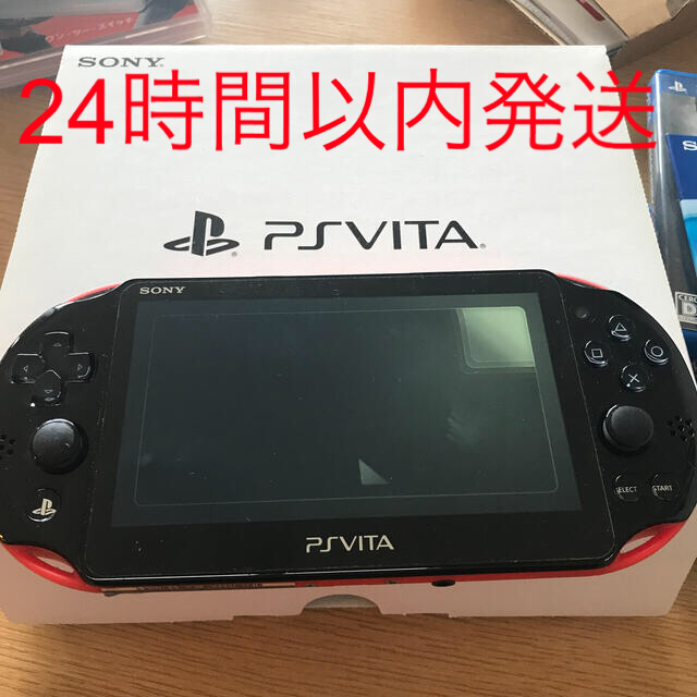 PS VITA 本体 レッドブラック SONY PlayStation VITA