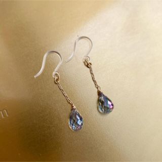 ミスティックトパーズ　ピアス(ピアス)