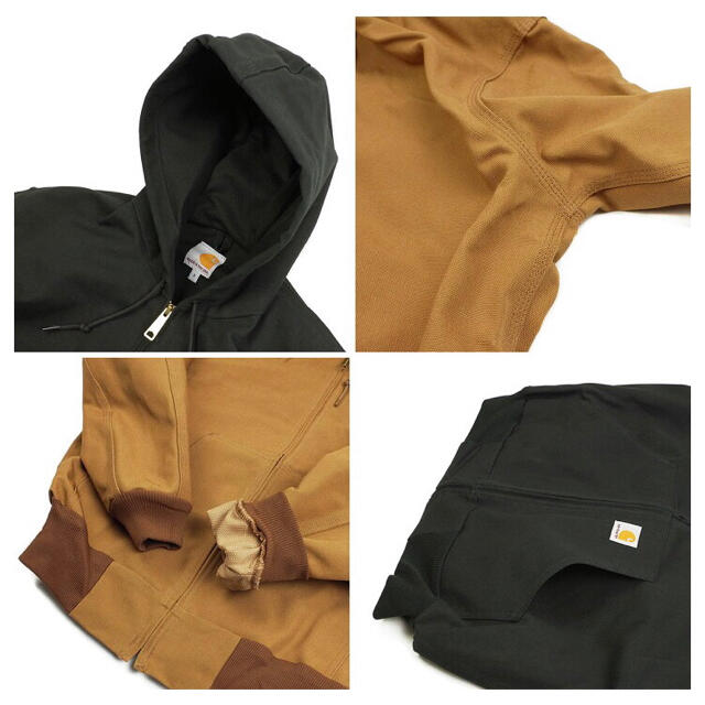 carhartt(カーハート)の新品未使用品　カーハート　アクティブジャケット　J131 ブラウン　Sサイズ メンズのジャケット/アウター(その他)の商品写真