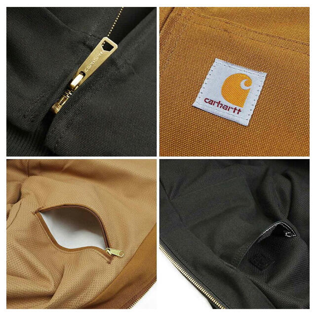 carhartt(カーハート)の新品未使用品　カーハート　アクティブジャケット　J131 ブラウン　Sサイズ メンズのジャケット/アウター(その他)の商品写真