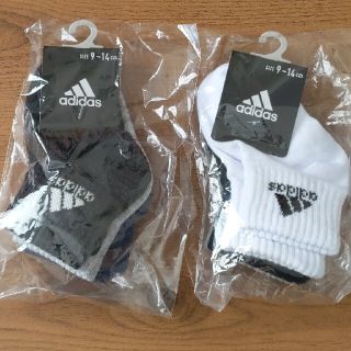 アディダス(adidas)のキッズ　アディダス　ソックス　9-14cm(靴下/タイツ)