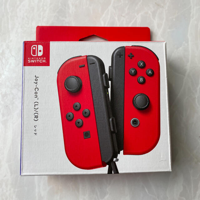 Nintendo Switch(ニンテンドースイッチ)のニンテンドースイッチ ジョイコン レッド 左 純正品 エンタメ/ホビーのゲームソフト/ゲーム機本体(その他)の商品写真