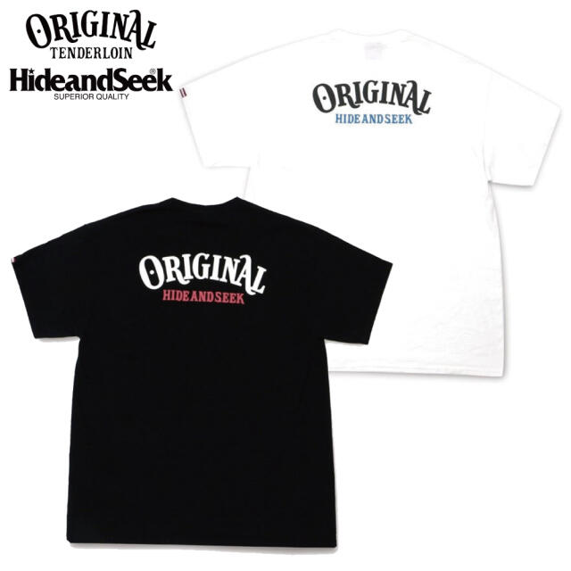 ハイドアンドシーク×テンダーロイン　S/S POCKET TEE  新品　Ｌ