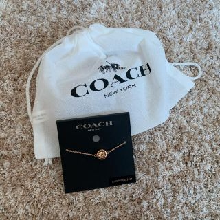 コーチ(COACH)のCOACH SLIDER BRACELETピンクゴールド(ブレスレット/バングル)