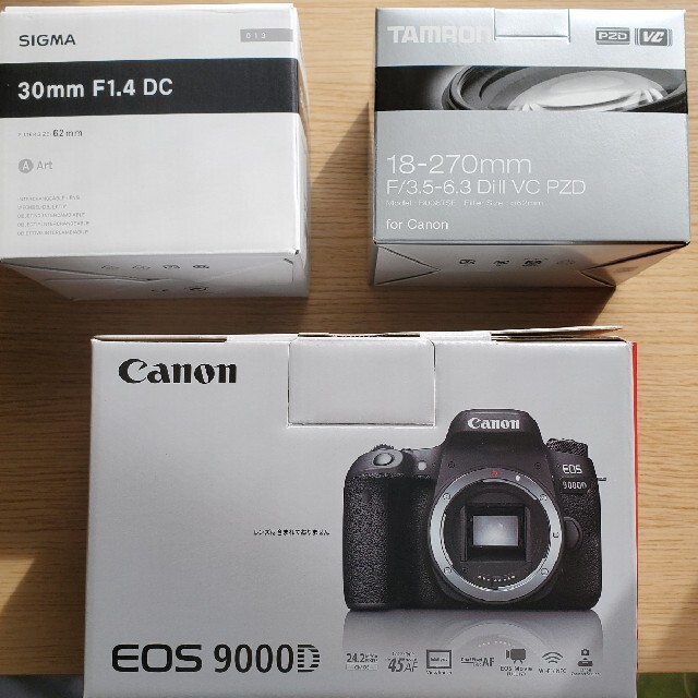 Canon キャノン EOS 9000D 高倍率ズームレンズセット