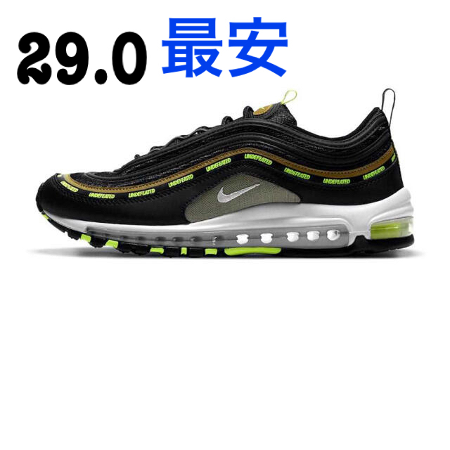 スニーカーUNDEFEATED × NIKE AIR MAX97(2020)