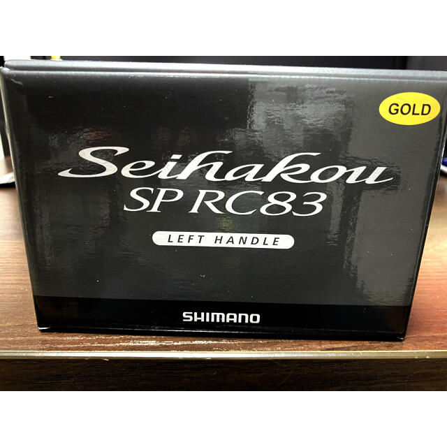 シマノ ´19セイハコウSP RC83 ゴールド LEFT 左巻き シマノ ´19セイハコウSP RC83 ゴールド LEFT 左巻き