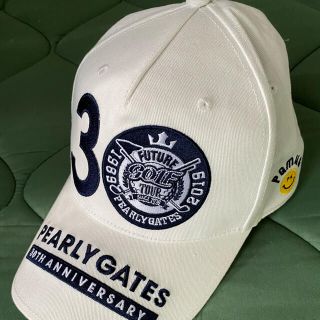 パーリーゲイツ(PEARLY GATES)のPEARLY GATES 30周年記念キャップ【美品】(その他)