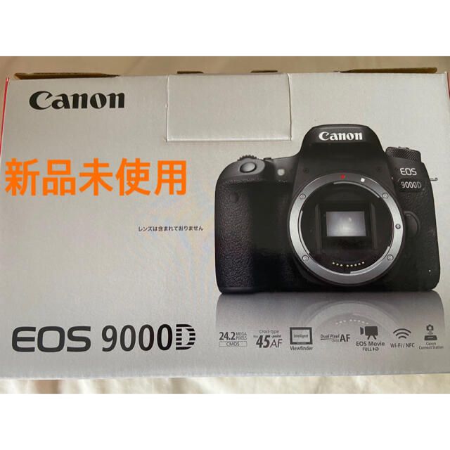 キヤノンEFマウント撮像素子大人気！ CANON キヤノン EOS 9000D 一眼レフ  新品未開封