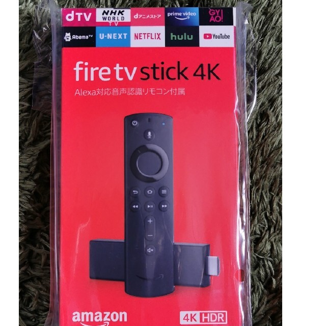 fire  tv stick 4k スマホ/家電/カメラのテレビ/映像機器(映像用ケーブル)の商品写真