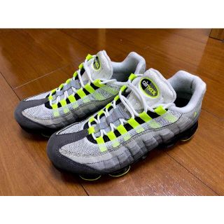 ナイキ(NIKE)のNIKE AIR VAPOR MAX 95 OG NEON 27cm(スニーカー)